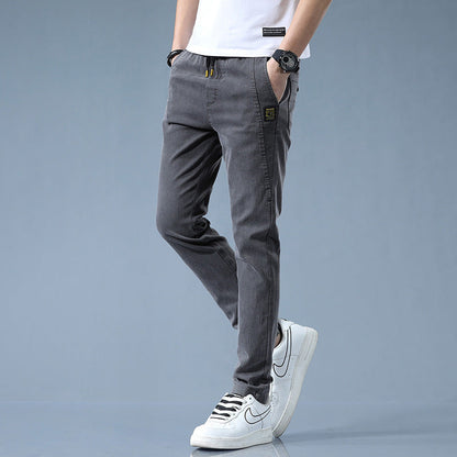 Herren Chino-Hose Modern Slim Fit Verstellbar