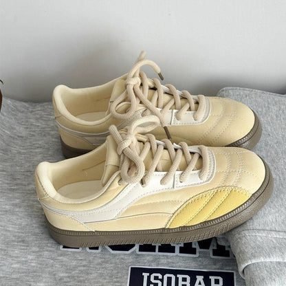 Damen Sneaker Sportlich Bequem Geprägt - BerlinGlamour