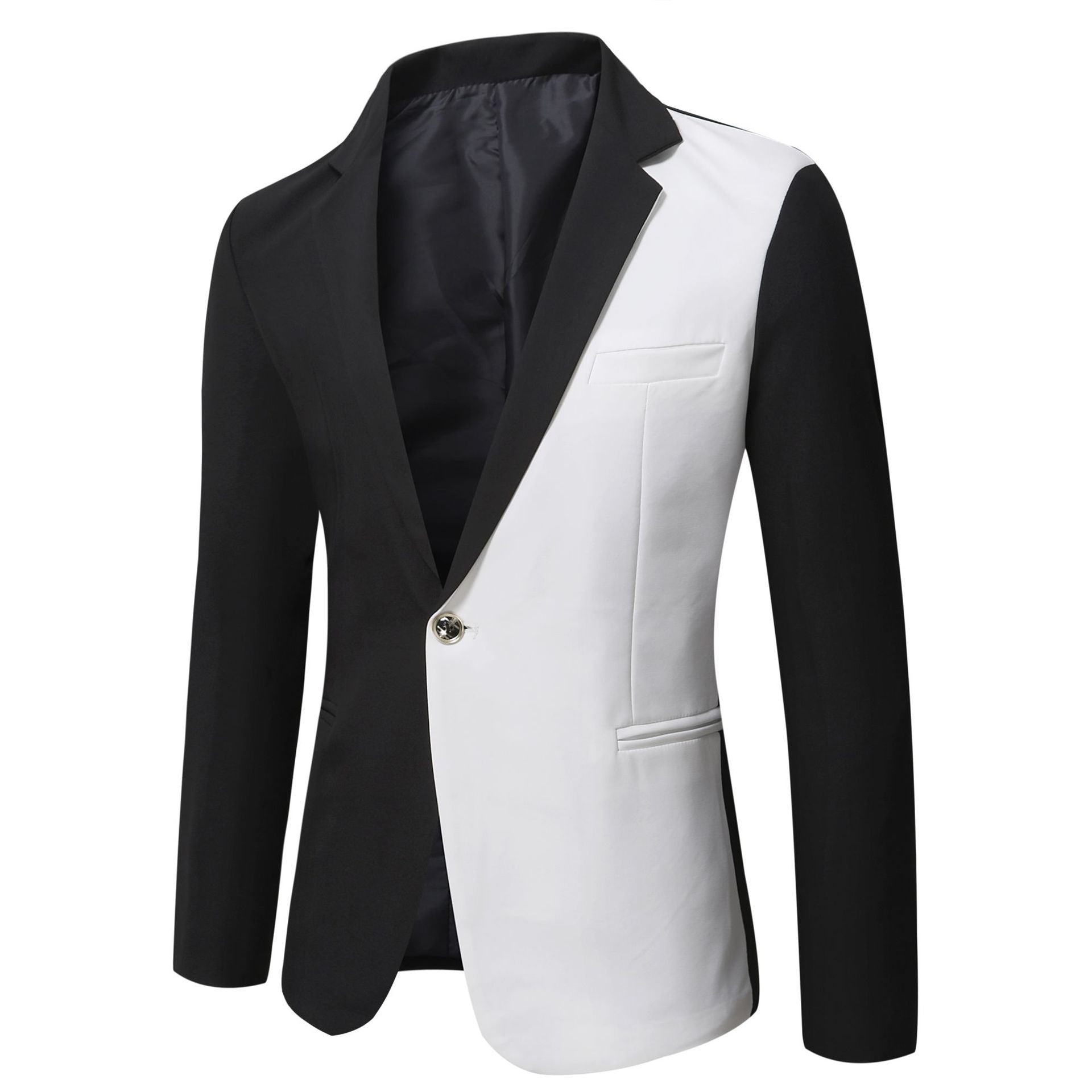 Herren Blazer Zweifarbig Moderner Schnitt Elegante Männerjacke - BerlinGlamour