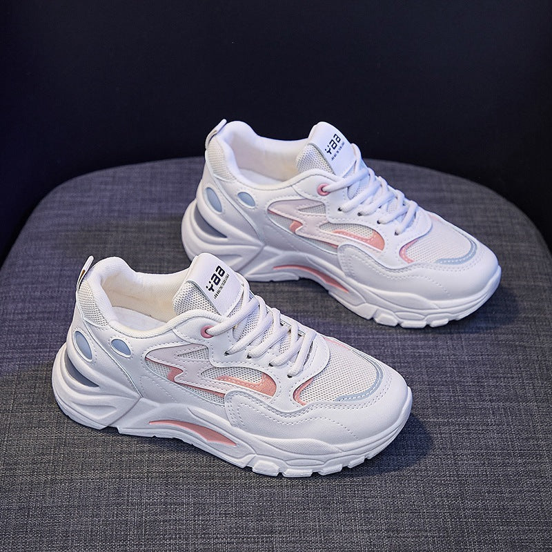 Damen Laufschuhe Sportlich Atmungsaktiv Mesh Freizeit