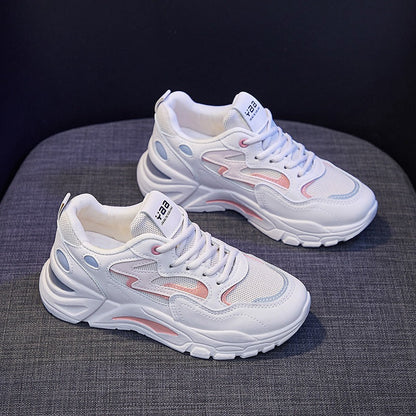 Damen Laufschuhe Sportlich Atmungsaktiv Mesh Freizeit