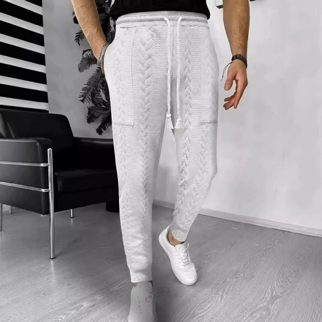 Herren Sportliche Freizeithose Comfort Fit Elegant
