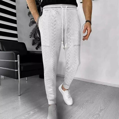 Herren Sportliche Freizeithose Comfort Fit Elegant