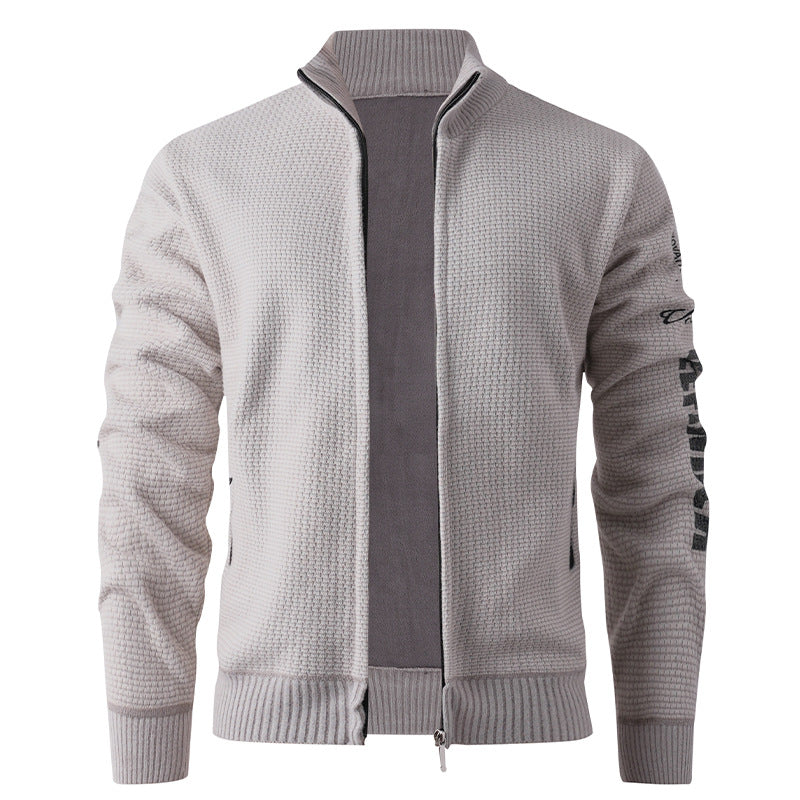 Herren Winterjacke Steppjacke Modern Mit Hochem Kragen - BerlinGlamour