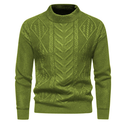 Herren Pullover Strick mit Muster Modern Geschmack