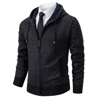 Herren Sweatjacke Kapuze Modern Trendig