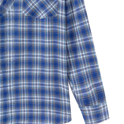 Herren Karo Hemd Langarm Modern Elegant