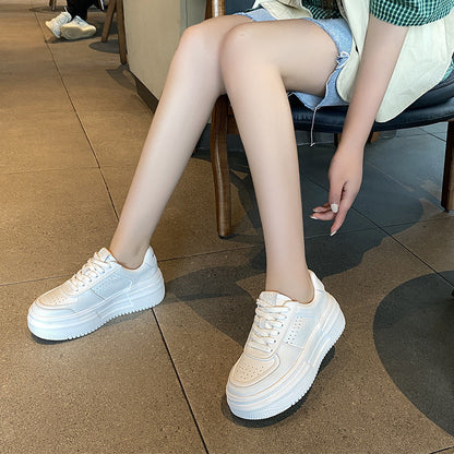 Damen Sneaker Plateau Schuhe Bequem Elegant