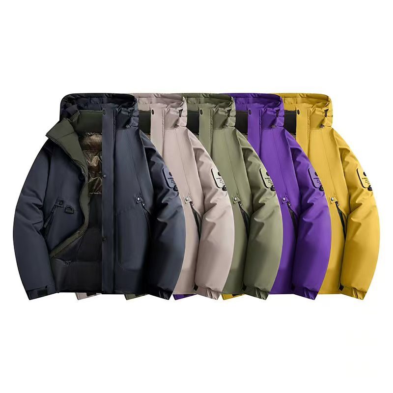 Herren Parka Jacke Funktionell Wasserabweisend