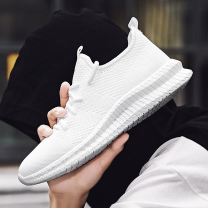 Damen Laufschuhe Atmungsaktiv Flexibel Schwarz