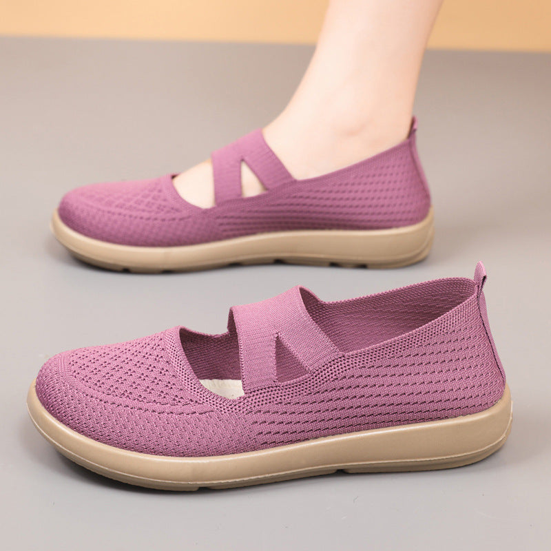 Damen Ballerinas Leicht Atmungsaktiv Flexibel - BerlinGlamour