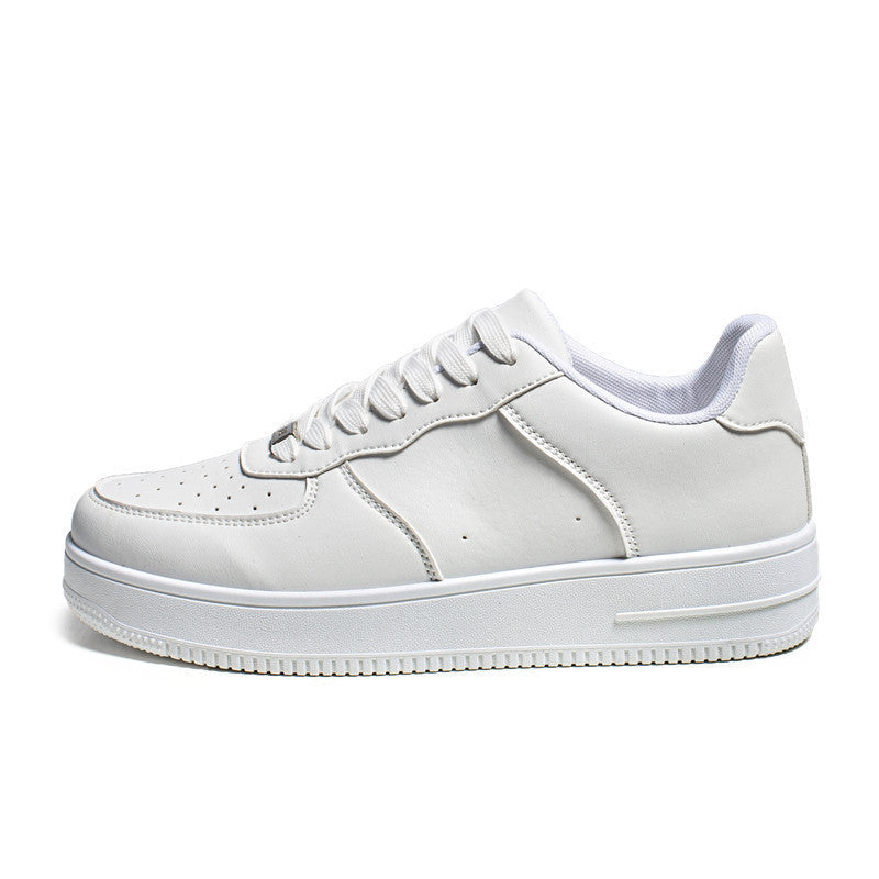 Damen Sneaker Leder Klassisch Atmungsaktiv Sportlich