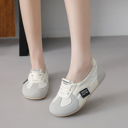 Damen Sneaker Bequem Elastisch Modern