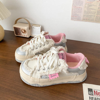 Damen Sneaker Weich Bequem Einzigartig Design