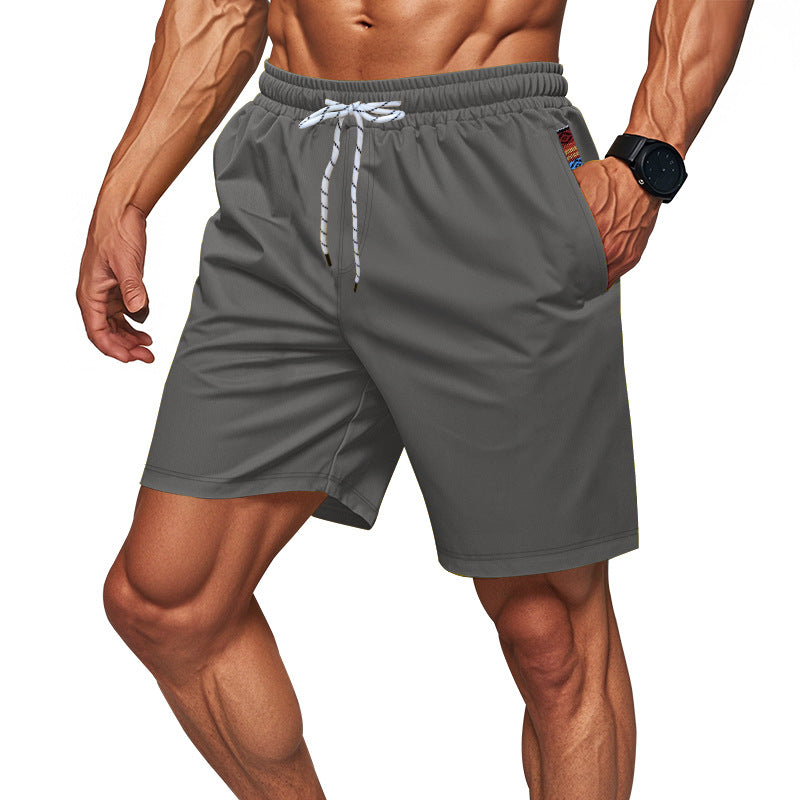 Herren Schwimmshorts Sportlich Elastisch Mit Taschen