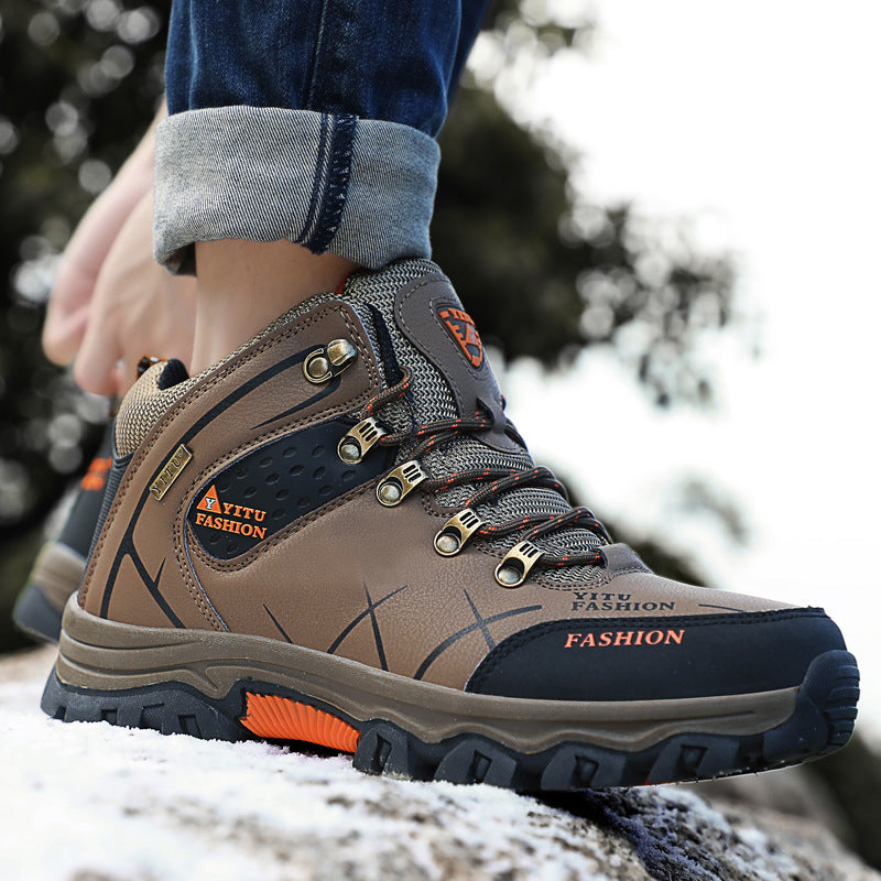 Wanderschuhe Herren Outdoor Knöchelschutz Rutschfest