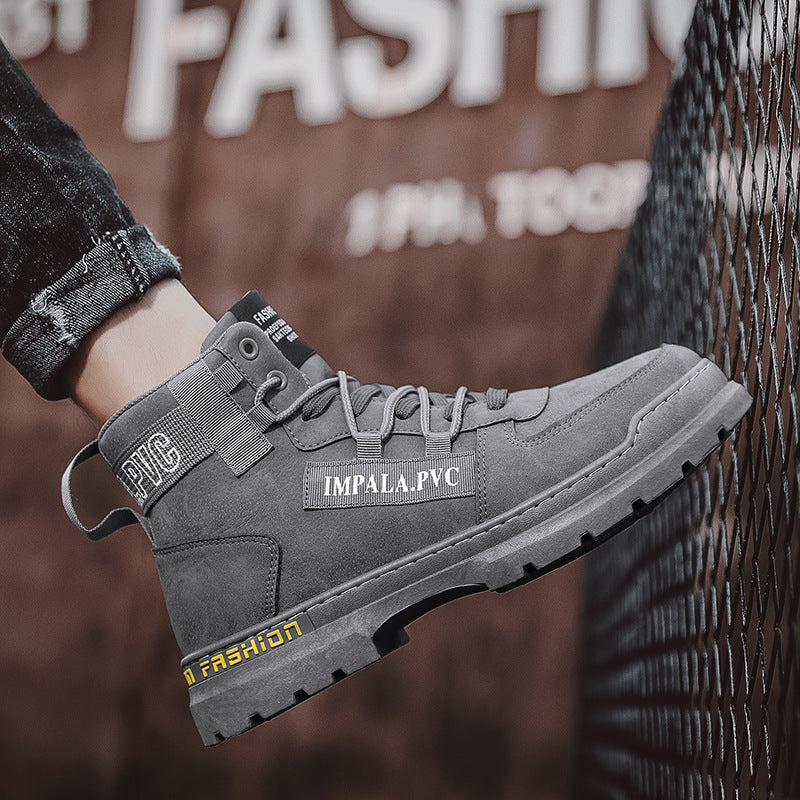 Herren Stiefel Robust Schnürstiefel mit Polster Innensohle Rutschfest - BerlinGlamour