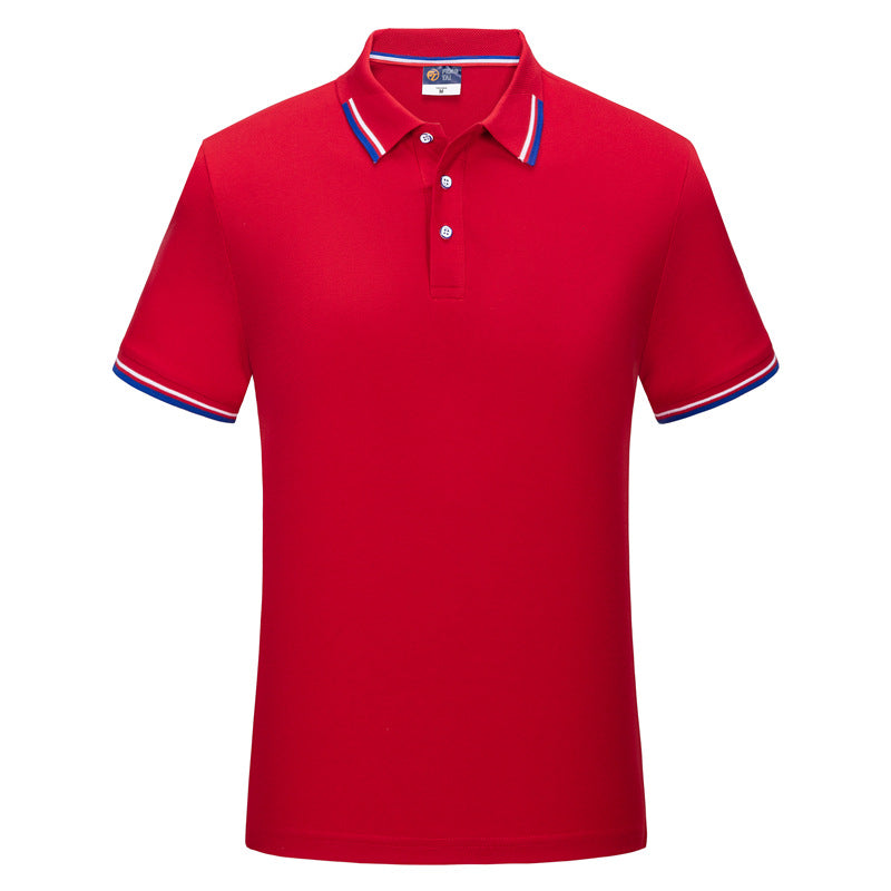 Herren Poloshirt Atmungsaktiv Modern Kontrast Details