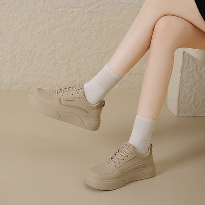 Damen Sneaker Plattform Sportlich Modisch