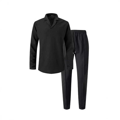 Herren Freizeitanzug Moderner Kragen Bequeme Hose