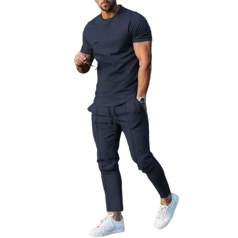 Herren Freizeithose Bequem Elastischer Bund
