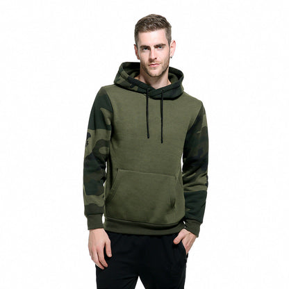 Herren Camouflage Pullover Kapuzen Sweat Modern Style