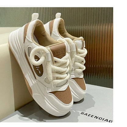 Damen Sneaker Bequem Trendy Sportlich