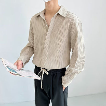Herren Langarmhemd Slim Fit Modern Berlin Style