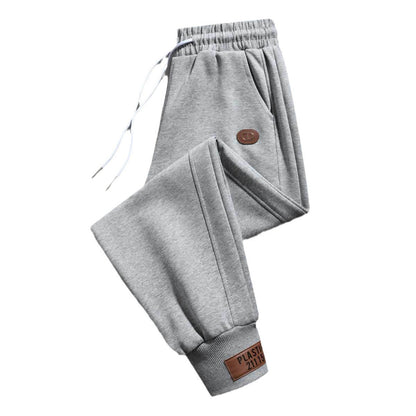 Bequeme Herren Sweatpants mit Verstellbund und Taschen Sportlich
