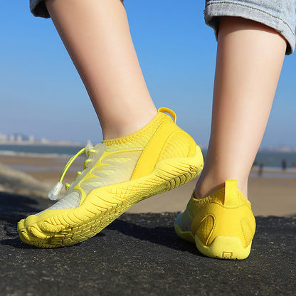 Damen Wasserschuhe Bequem Atmungsaktiv Sommer