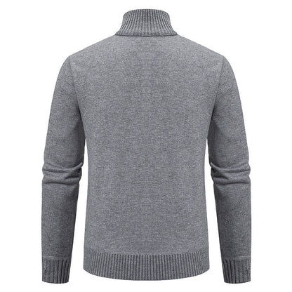 Herren Strickjacke Struktur Webung Modern
