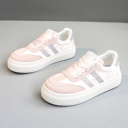 Damen Sneaker Modisch Komfortabel Trendy