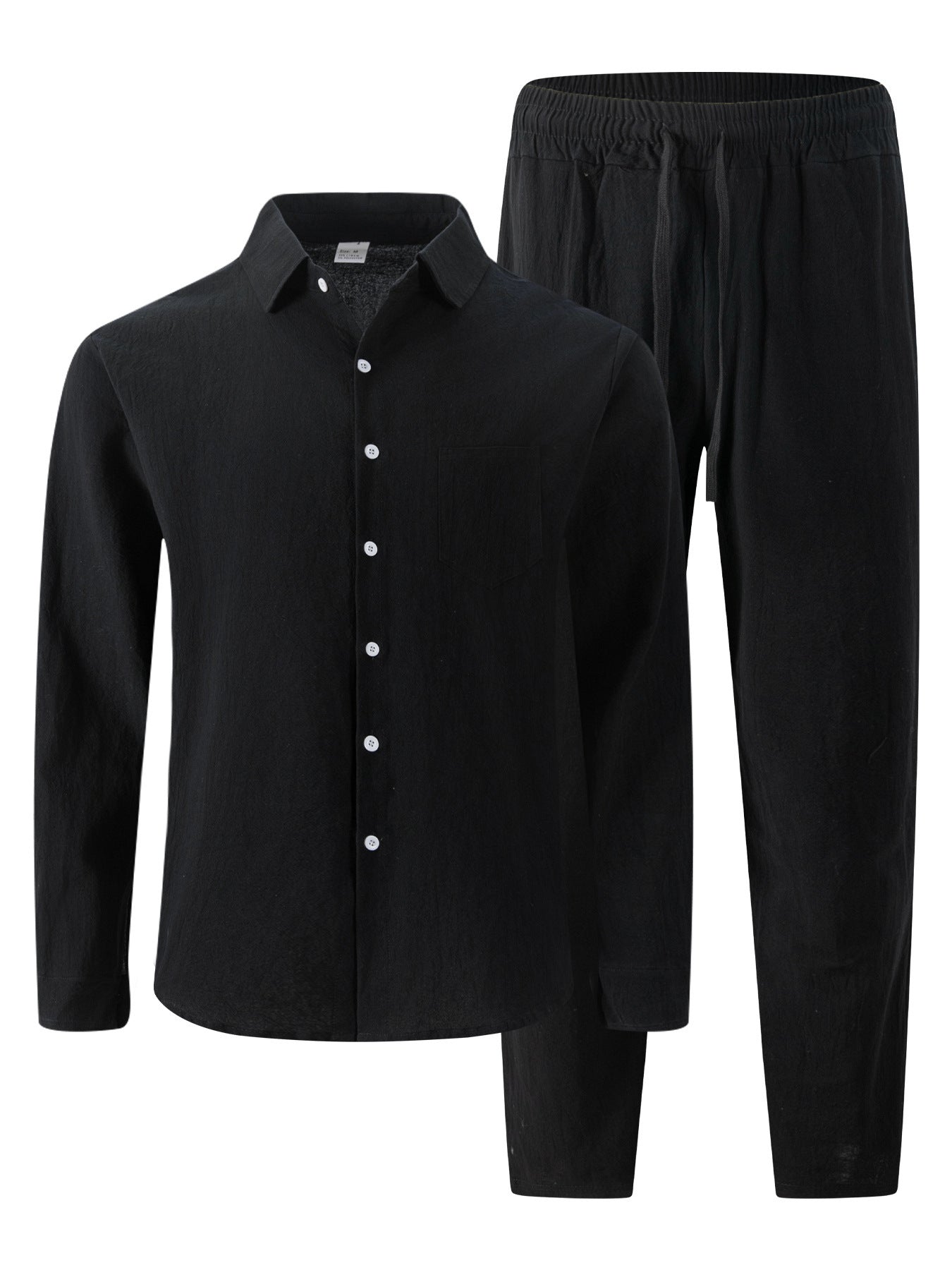 Herren Schlafanzug Set Atmungsaktiv Bequem Modern