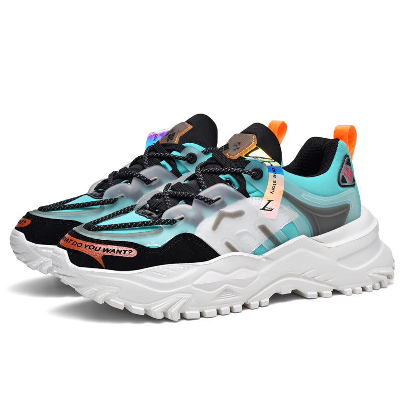 Damen Sneaker Sportlich Traktion Griffe Heidi Style