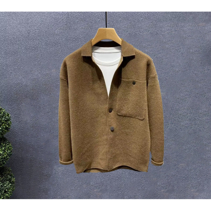 Herren Übergangsjacke Lässig Modern mit Brusttasche