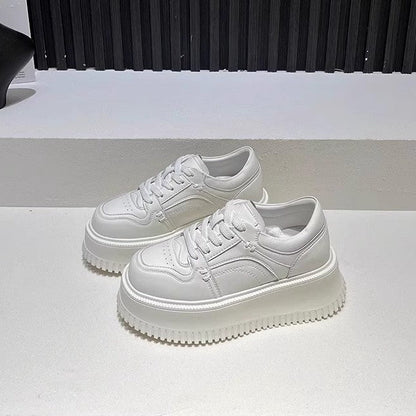 Damen Plateau Sneaker Bequem Dämpfend Mode - BerlinGlamour
