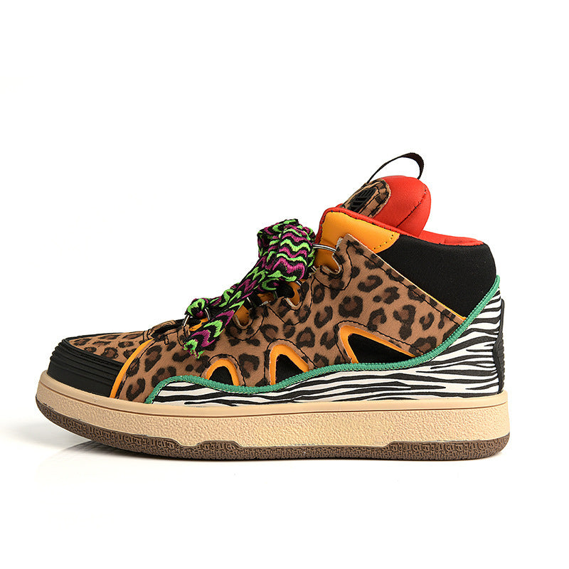 Damen Sportschuhe High-Top Sneaker Elastisch Schnell