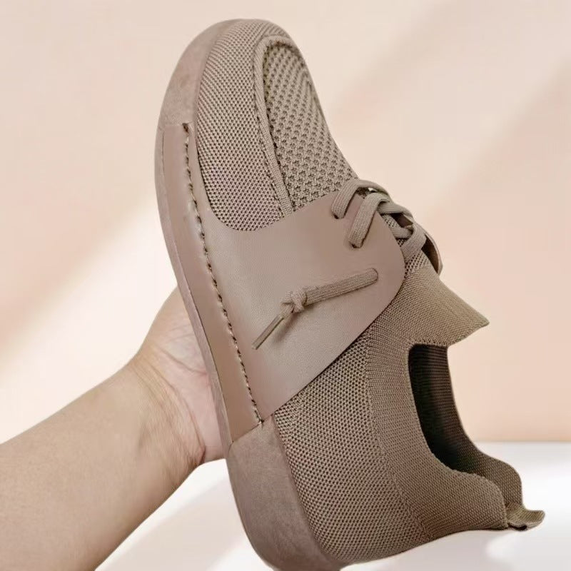 Damen Sneaker Atmungsaktiv Flexibel Mesh Laufschuhe Sport