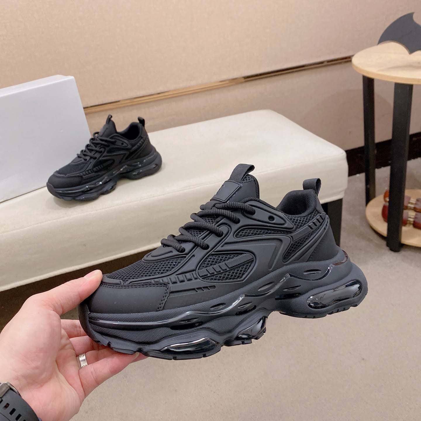 Damen Sneaker atmungsaktiv Sportlich Komfortabel Laufschuhe - BerlinGlamour