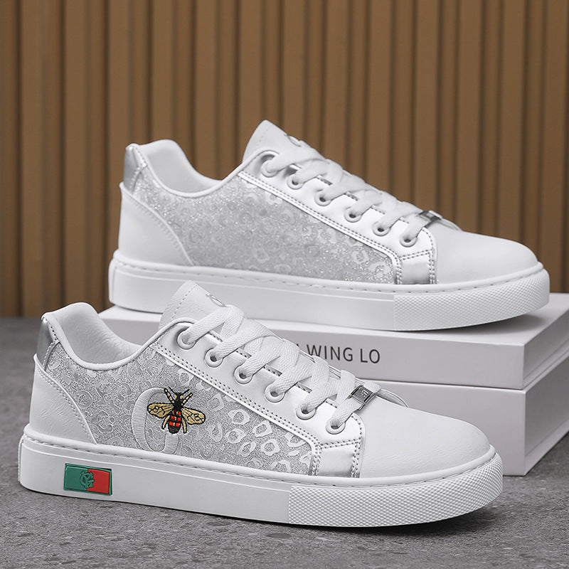 Damen Sneaker Bienen Motiv Heidi Mode Schuhe - BerlinGlamour