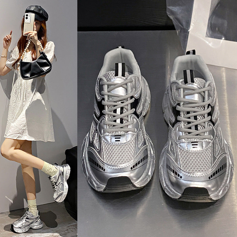 Damen Sneaker Sportlich Bequem Mit Stoßdämpfung - BerlinGlamour
