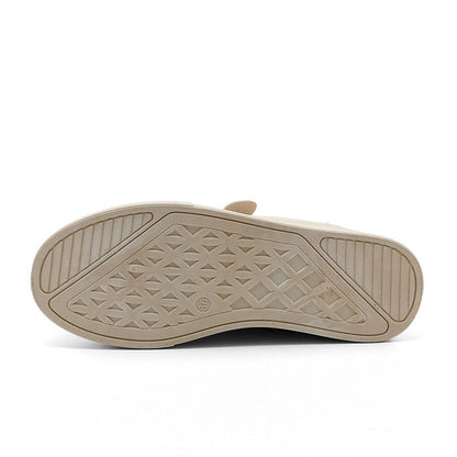 Damen Plateau Sneaker Bequem Atmungsaktiv Rutschfest