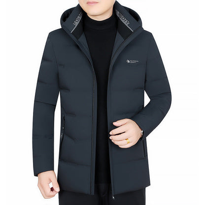 Herren Daunenjacke Warm Wasserabweisend