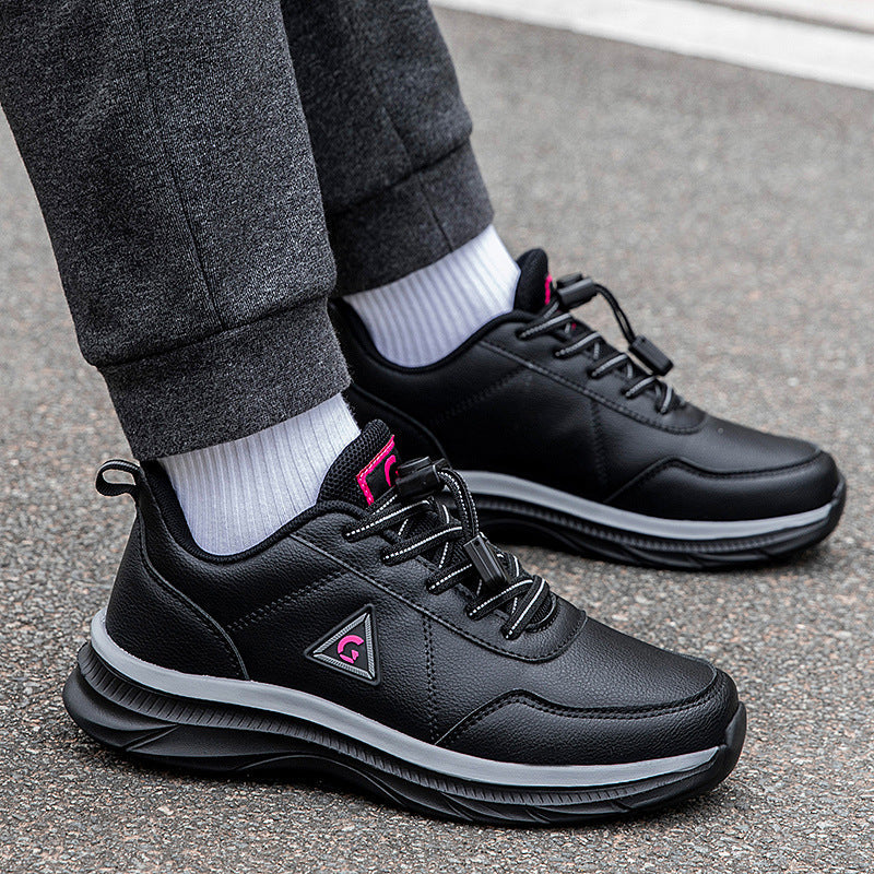 Damen Sneaker Sportlich Schnellschnürsystem Modern