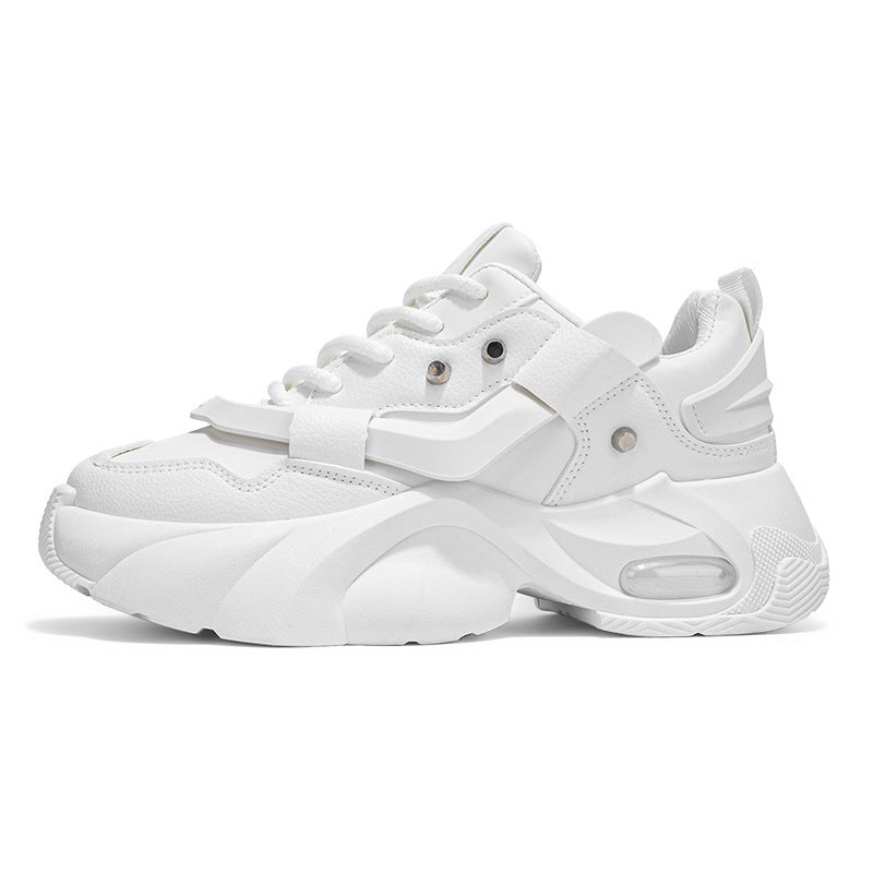 Damen Sneaker Bequem Dämpfung Modisch Schwarz