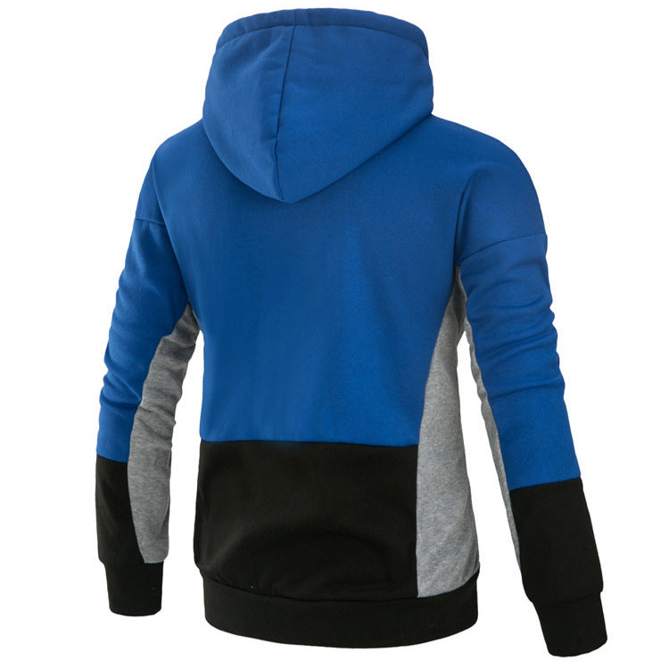 Herren Kapuzenpullover Modern Farbblock Design Sportlich