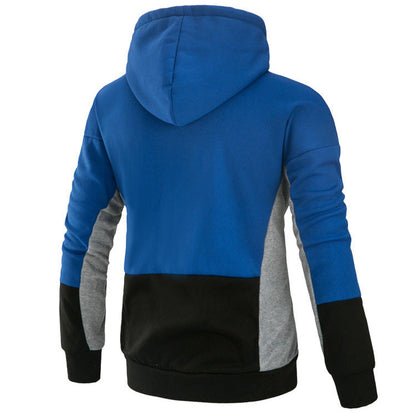 Herren Kapuzenpullover Modern Farbblock Design Sportlich