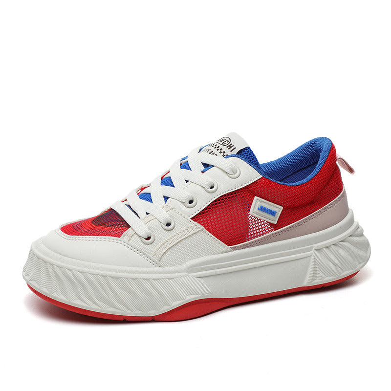 Damen Sneaker Sportlich Atmungsaktiv Farbenfroh