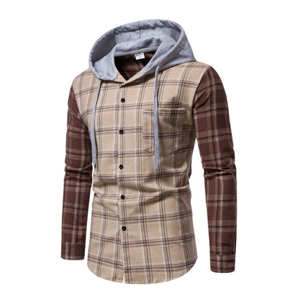 Herren Kapuzenpullover Schultertunika Modern Großstadtstyle