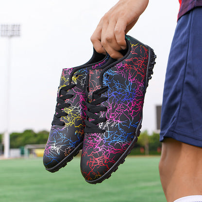 Fußballschuhe Damen Sportlich Atmungsaktiv Rutschfest